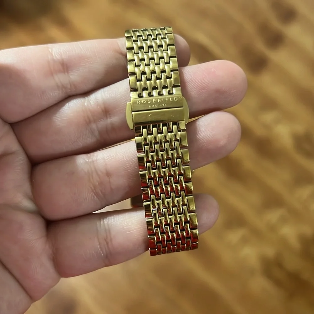 GOLD ROSEFIELD WATCH - Picture 2 of 4